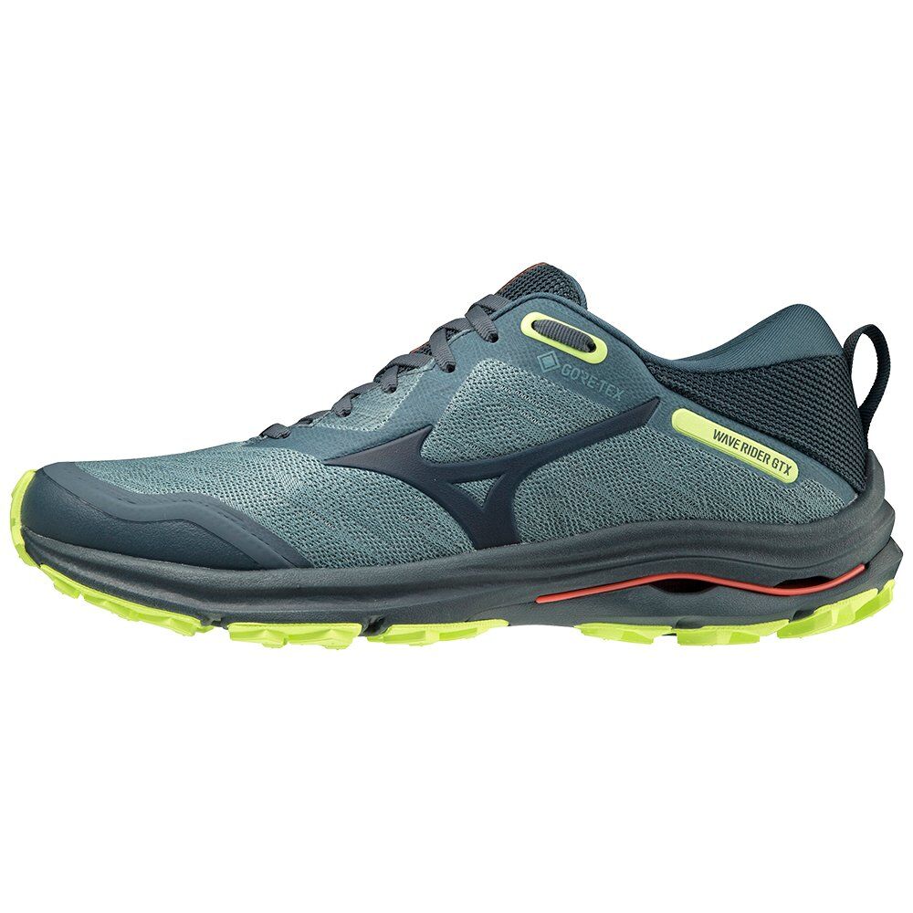 Mizuno Wave Rider GTX Orion Blue/Neo Lime